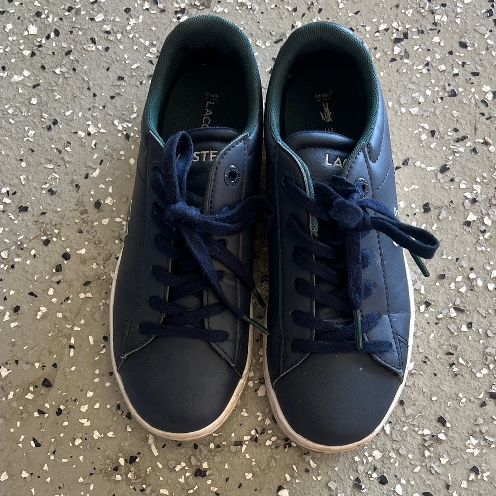Lacoste Boys Navy Blue Sneakers
